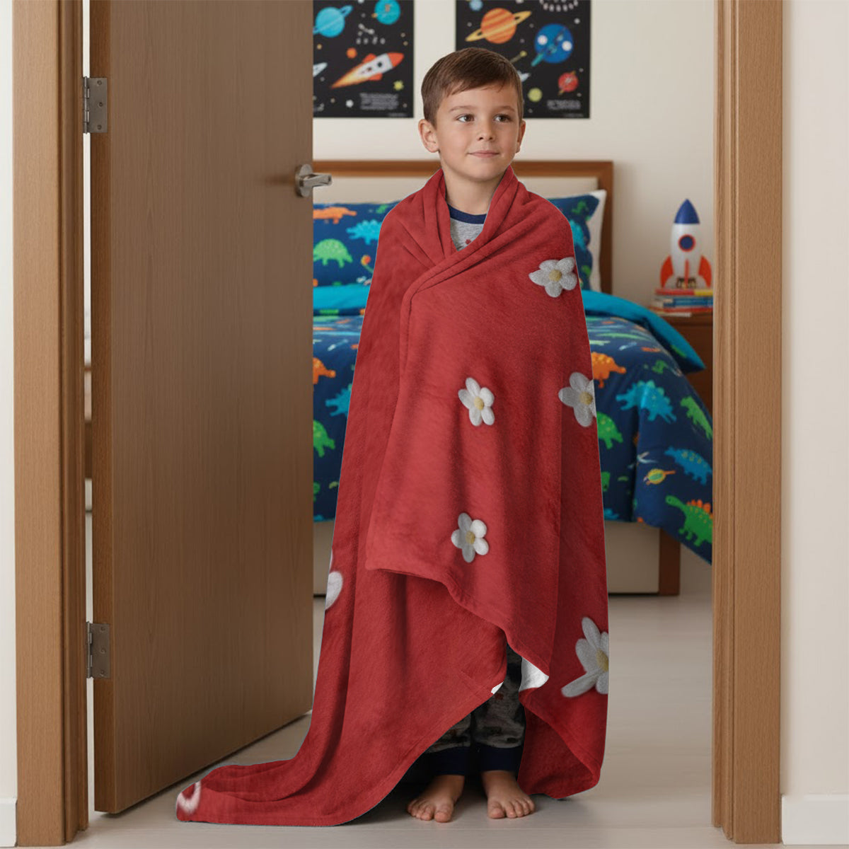 Personalized Mickey Mouse Wearable Blanket for Kids & Adults Wearable Blanket GradoCreations
