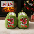Personalized Christmas Slippers with Custom Name Gift for Kids Slippers GradoCreations
