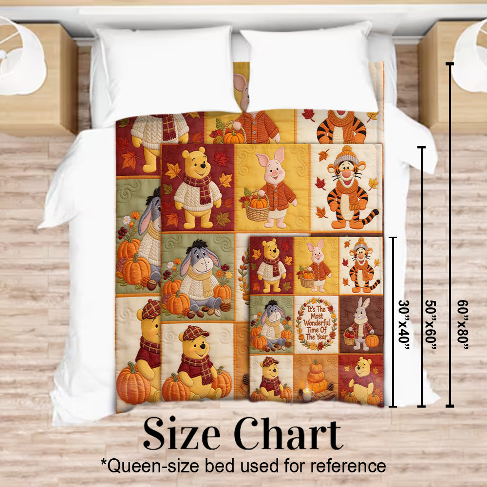Personalized Flannel Bear Blanket Gift for Family Warm Cozy Blanket GradoCreations
