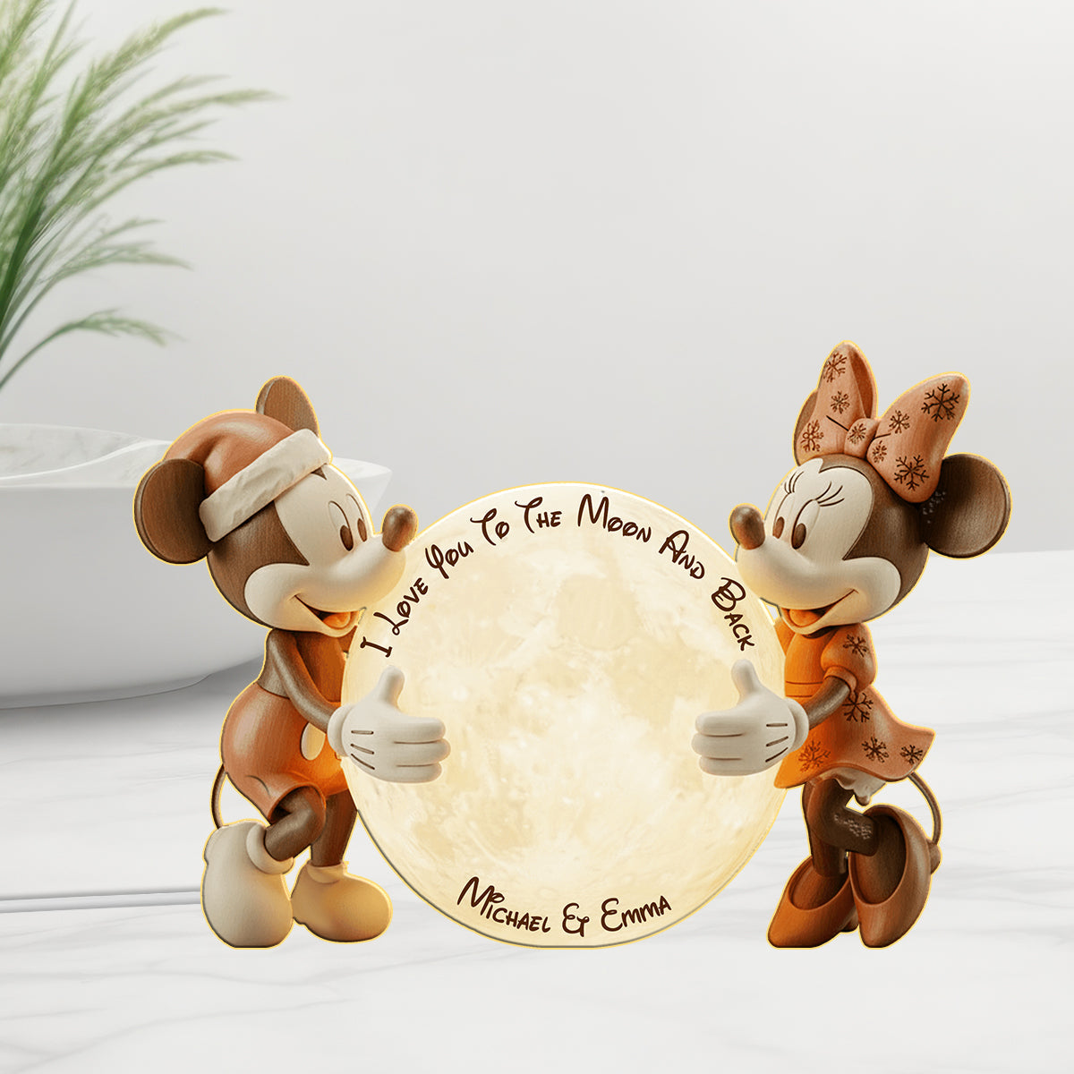 Personalized Acrylic LED Night Light Custom Shapes Gift Acrylic LED Night Light GradoCreations