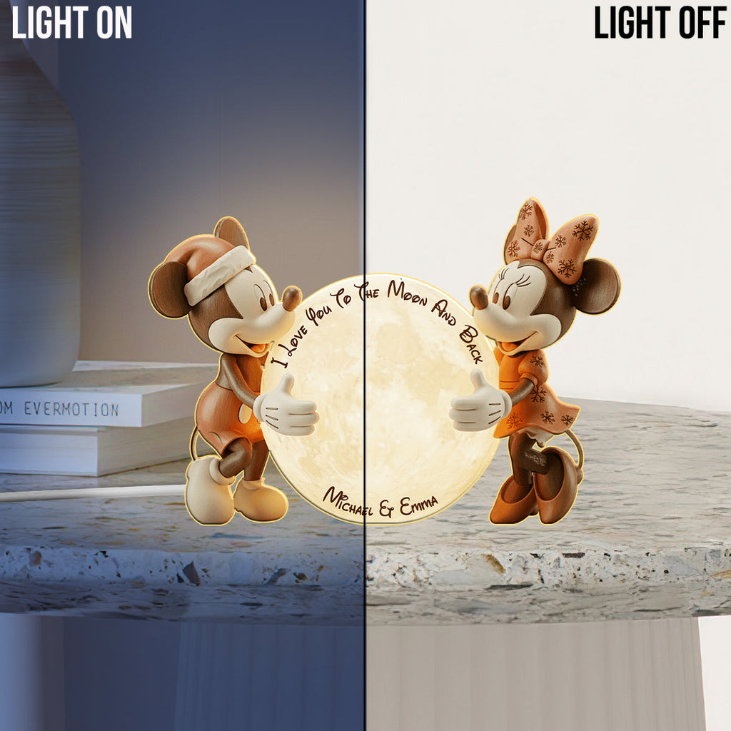 Personalized Acrylic LED Night Light Custom Shapes Gift Acrylic LED Night Light GradoCreations