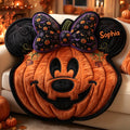 Personalized Halloween Mouse Shaped Fleece Blanket Gift Shaped Fleece Blanket GradoCreations
