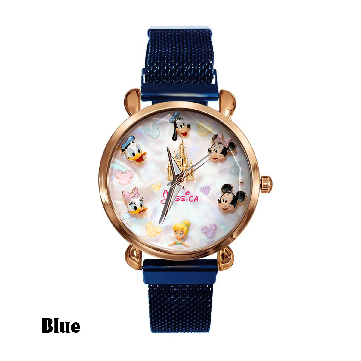Personalized Disney Women's Hand Watch Custom Name Gift Women Hand Watch GradoCreations