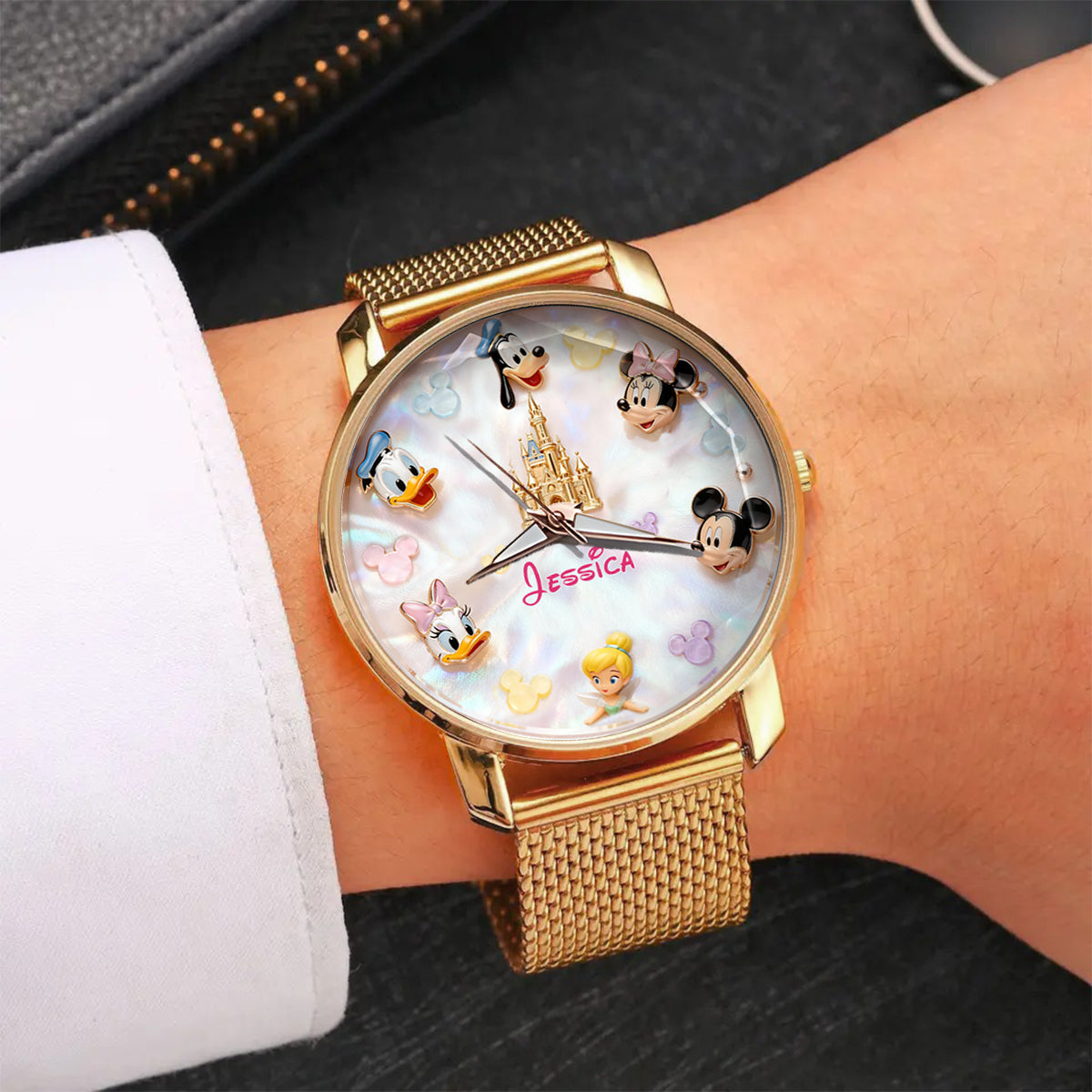 Personalized Disney Women's Hand Watch Custom Name Gift Women Hand Watch GradoCreations