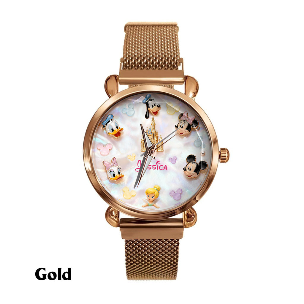 Personalized Disney Women's Hand Watch Custom Name Gift Women Hand Watch GradoCreations