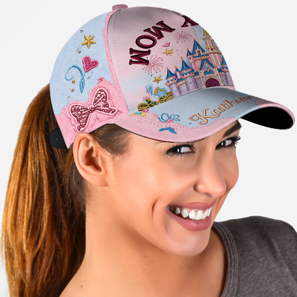 Personalized Disney Mom Classic Cap Custom Name Gift Classic Cap GradoCreations