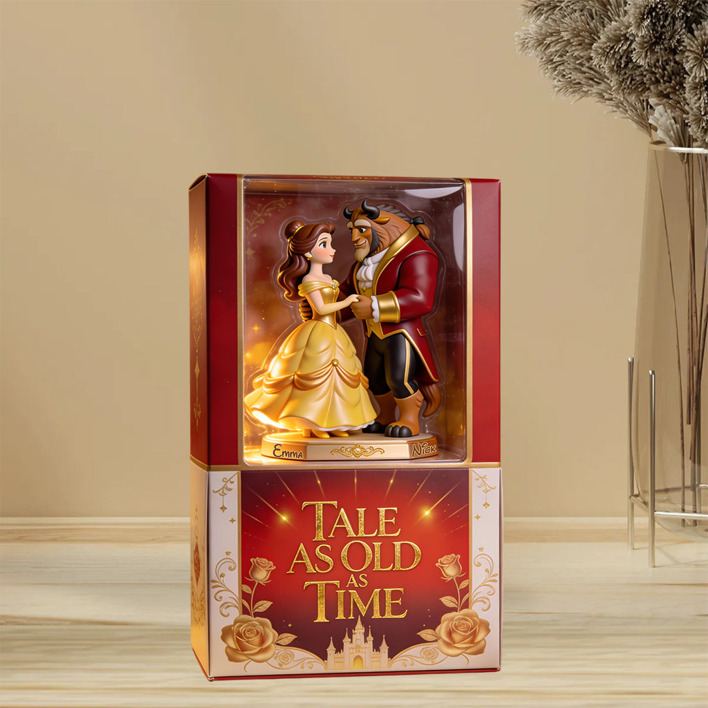 Personalized Beauty and the Beast Acrylic Plaque Custom Gift Custom Shaped Acrylic Plaque GradoCreations