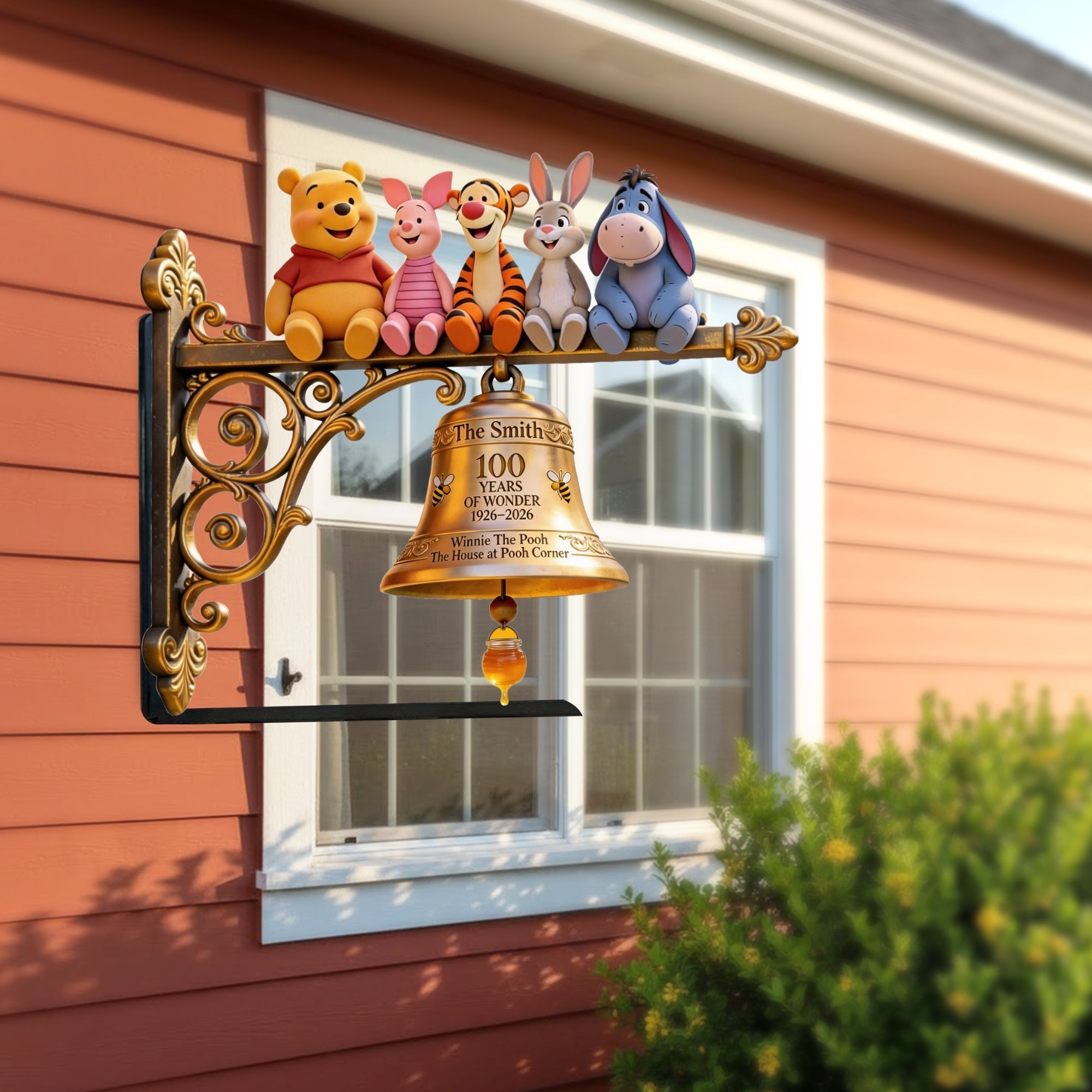 Personalized Wooden Wall Mount Sign 100 Years of Wonder Gift Wooden Wall Mount Sign GradoCreations