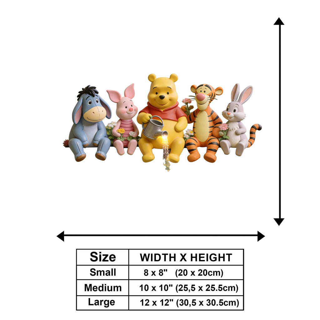 Personalized Wooden Wall Sign with Garden Animals for Home Decor Wooden Wall Mount Sign GradoCreations