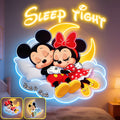 Personalized Cartoon Mouse Neon LED Light Sign for Kids Room Neon LED Light Sign GradoCreations