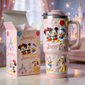 Personalized 3D Mouse Tumbler with Handle Custom Gift for Kids Tumbler With Handle GradoCreations