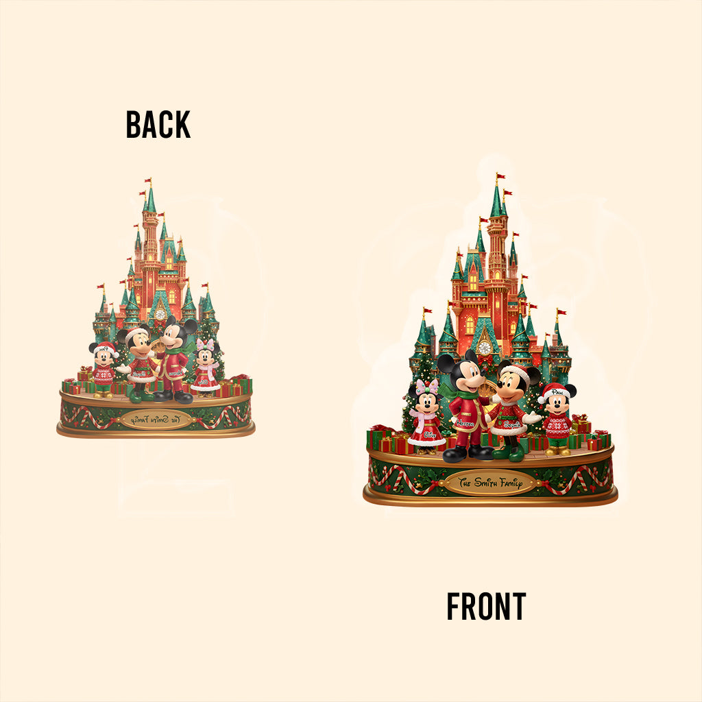Personalized Christmas Acrylic Plaque Custom Shape Gift Custom Shaped Acrylic Plaque GradoCreations