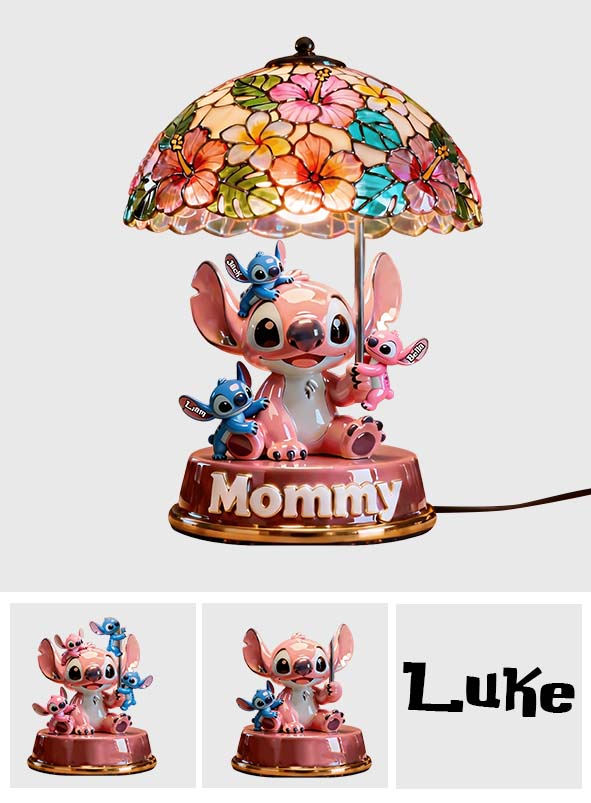 Personalized Ohana Acrylic LED Night Light for Mom Gift Acrylic LED Night Light GradoCreations