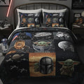 Personalized Star Wars Quilt Set Custom Name Gift for Kids Quilt Set GradoCreations