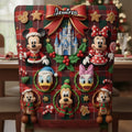 Personalized Christmas Chair Cover Set with Mickey & Friends Chair Cover Set GradoCreations