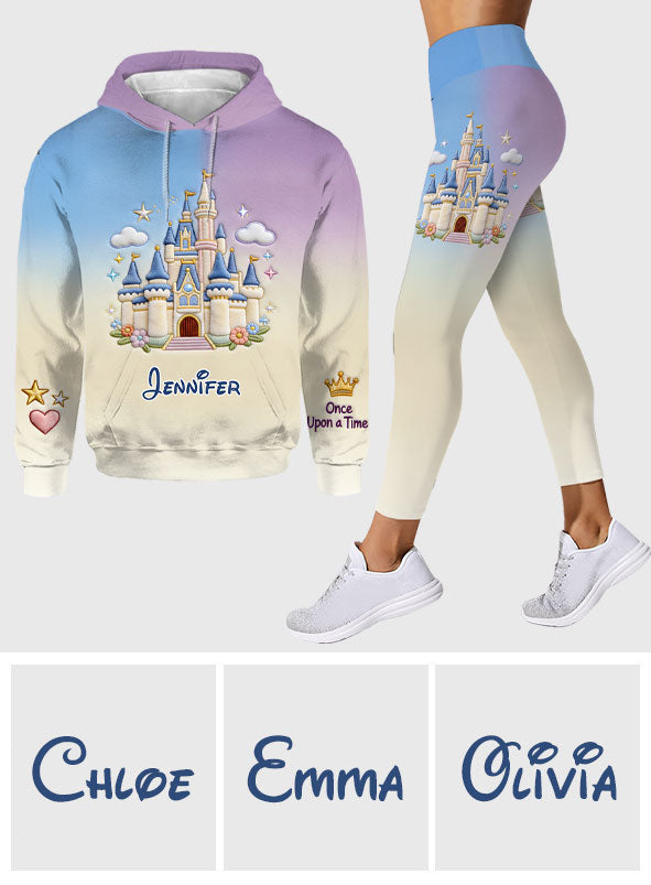 Personalized Mouse Hoodie and Leggings Set for Kids Hoodie & Leggings GradoCreations