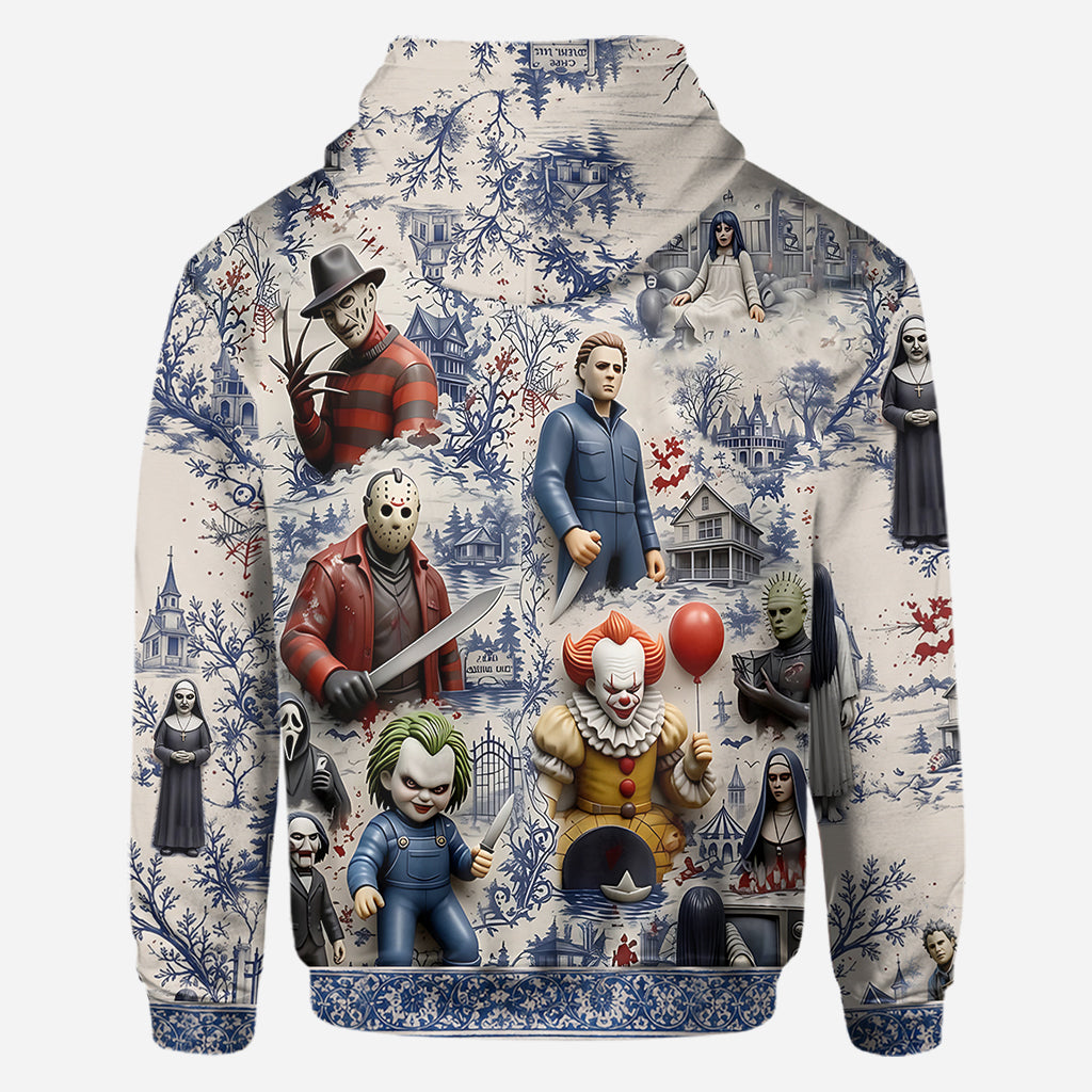 Personalized Horror Movie All Over Print Shirt for Fans | GradoCreations AOP Shirt GradoCreations