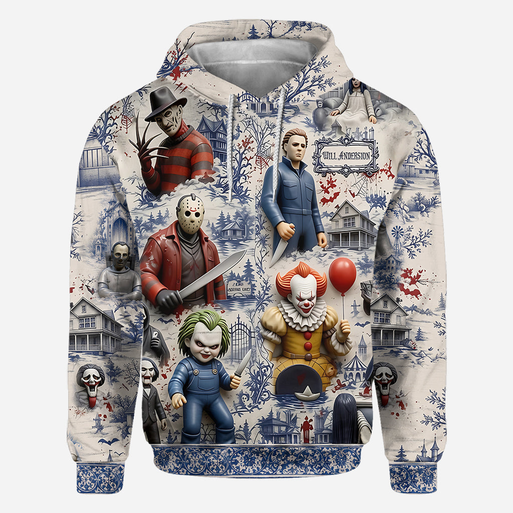 Personalized Horror Movie All Over Print Shirt for Fans | GradoCreations AOP Shirt GradoCreations