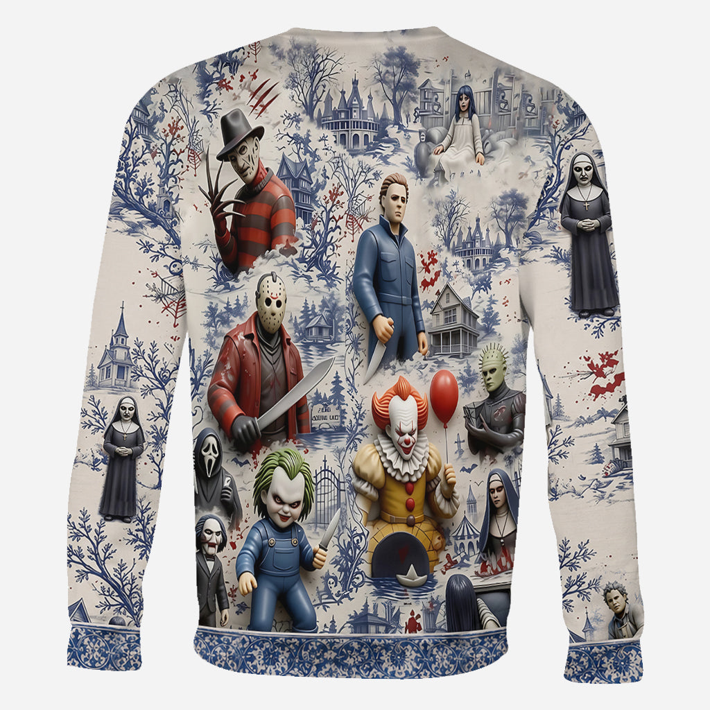 Personalized Horror Movie All Over Print Shirt for Fans | GradoCreations AOP Shirt GradoCreations