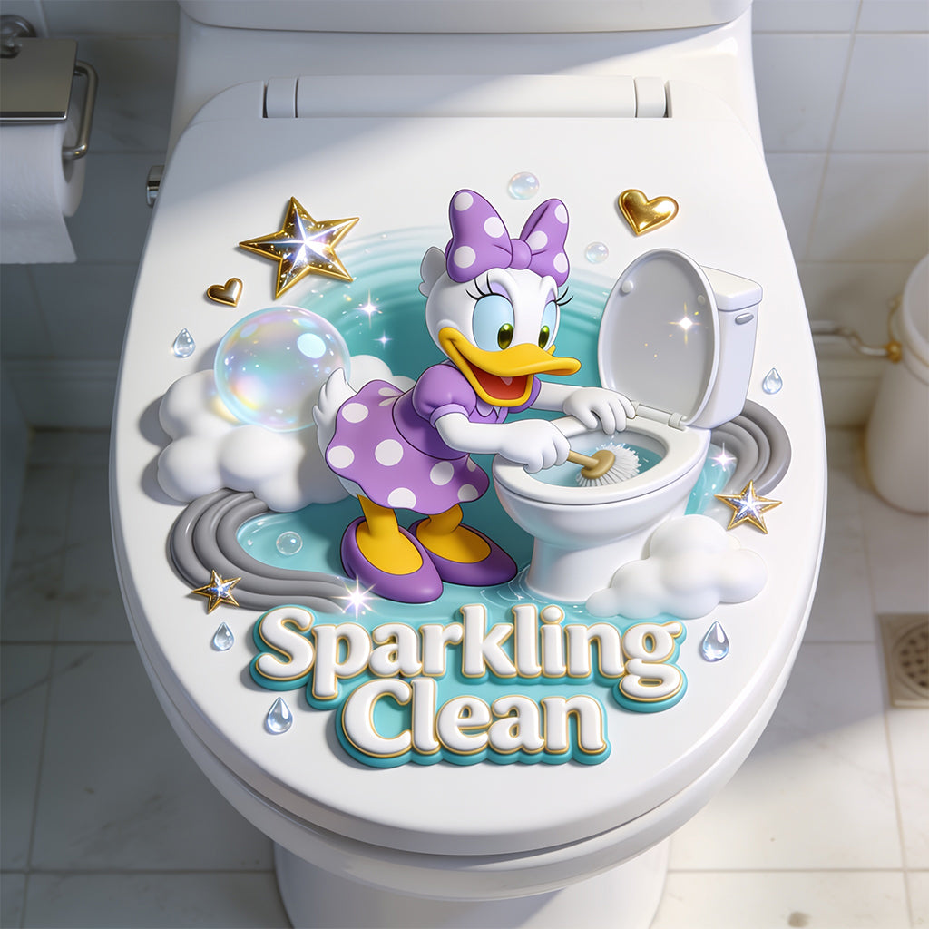 Personalized Mickey Mouse Toilet Decal Custom Name Clean Gift Decal Full GradoCreations