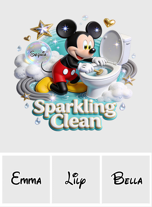 Personalized Mickey Mouse Toilet Decal Custom Name Clean Gift Decal Full GradoCreations
