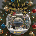 Personalized Star Wars Christmas Ornament Custom Name Gift Ornament GradoCreations