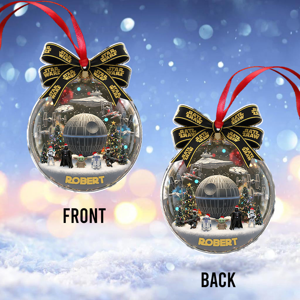 Personalized Star Wars Christmas Ornament Custom Name Gift Ornament GradoCreations