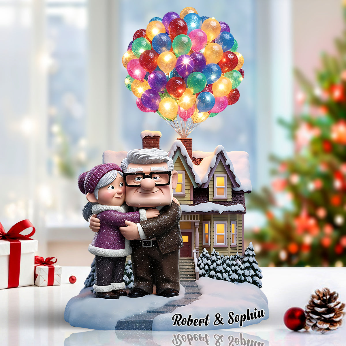 Personalized Custom Acrylic Plaque Cute Couple Design Gift Custom Shaped Acrylic Plaque GradoCreations