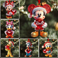 Personalized Christmas Mouse Ornament Custom Name Gift Ornament GradoCreations