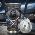 Personalized Star Wars Tumbler Custom Name Gift for Fans Tumbler GradoCreations