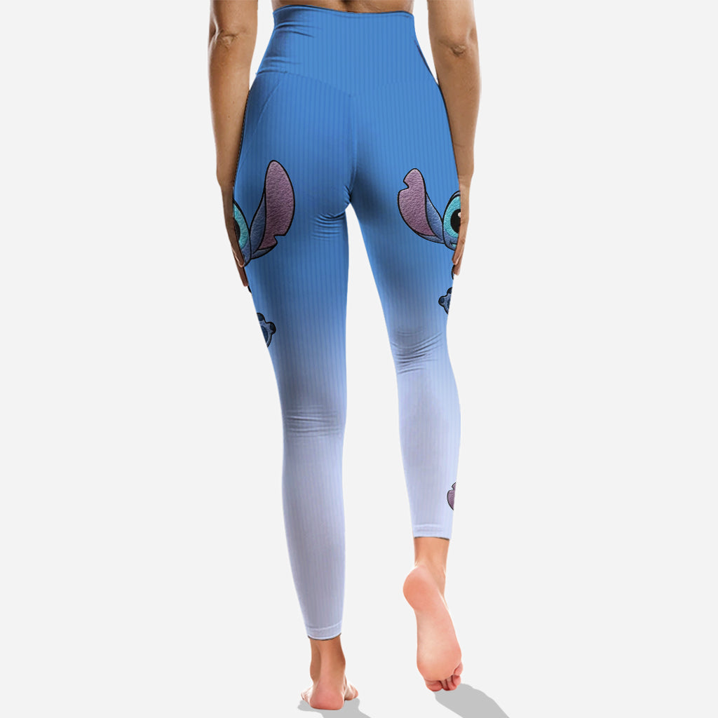 Personalized Stitch Hoodie and Leggings Set for Family Gift Hoodie & Leggings GradoCreations