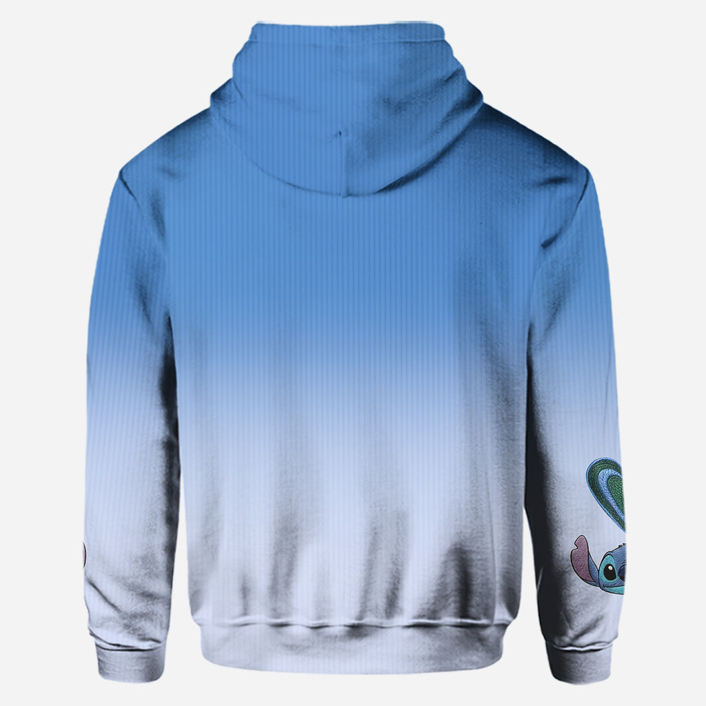 Personalized Stitch Hoodie and Leggings Set for Family Gift Hoodie & Leggings GradoCreations