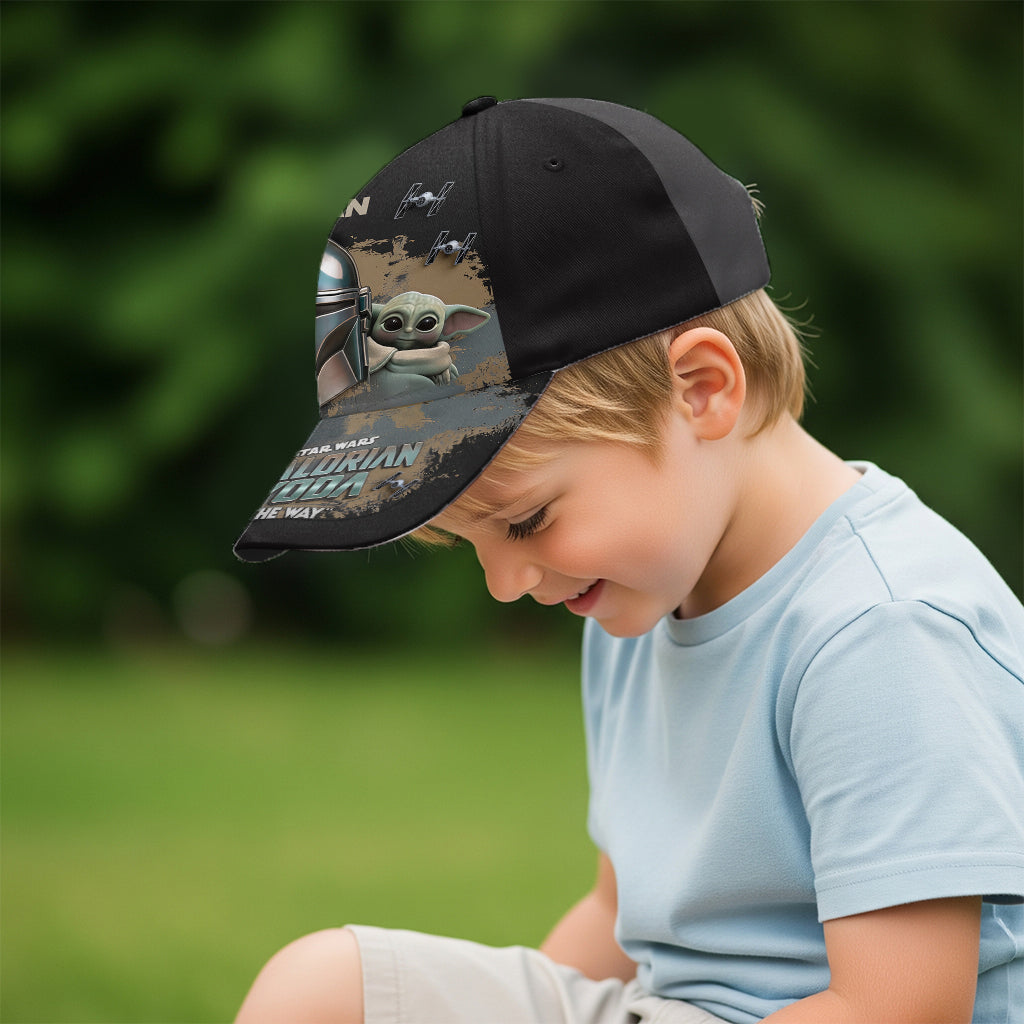 Personalized Star Wars Cap with Mandalorian & Yoda Gift Idea Classic Cap GradoCreations