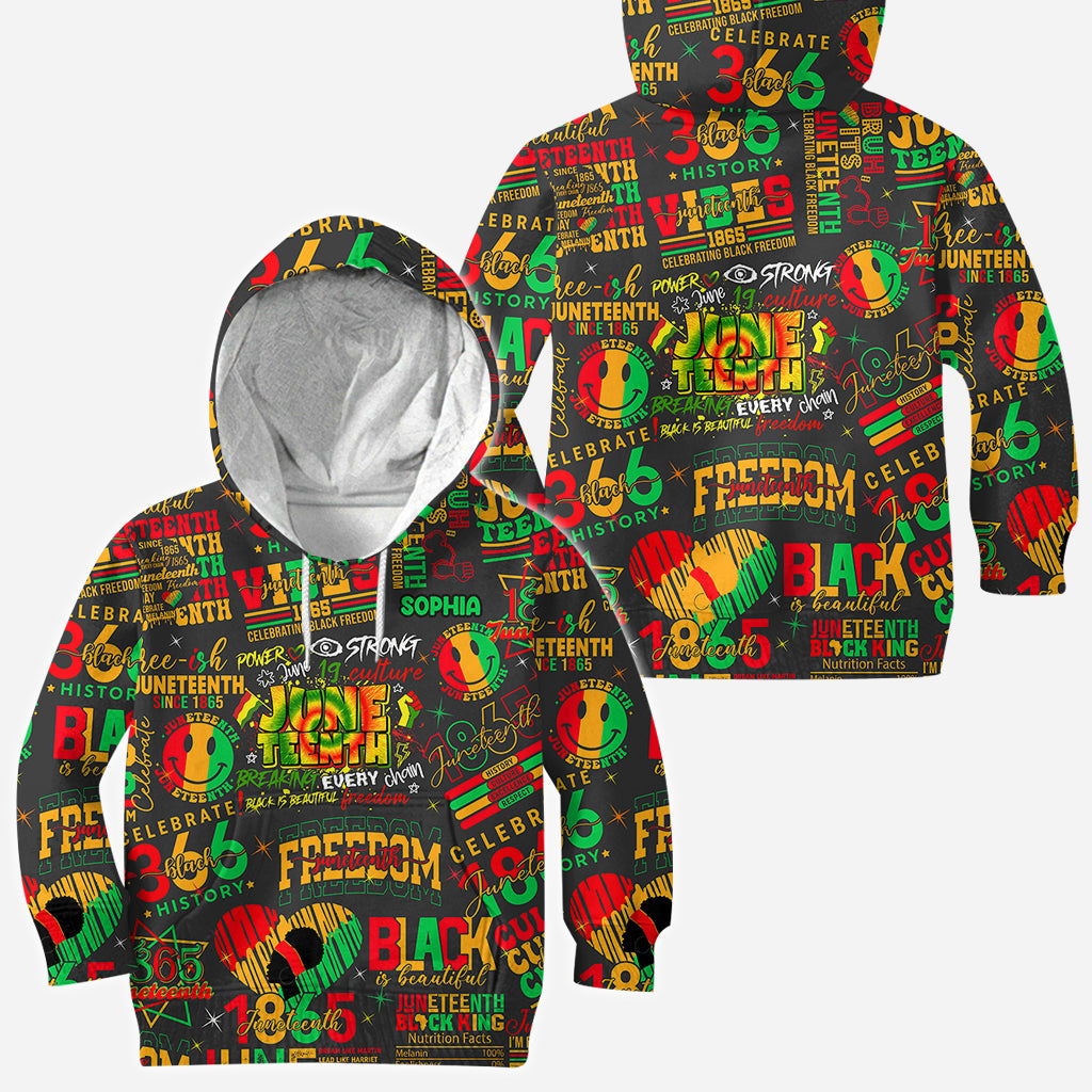 Personalized Juneteenth All-Over Shirt Custom Design for Dad All Over Shirt GradoCreations