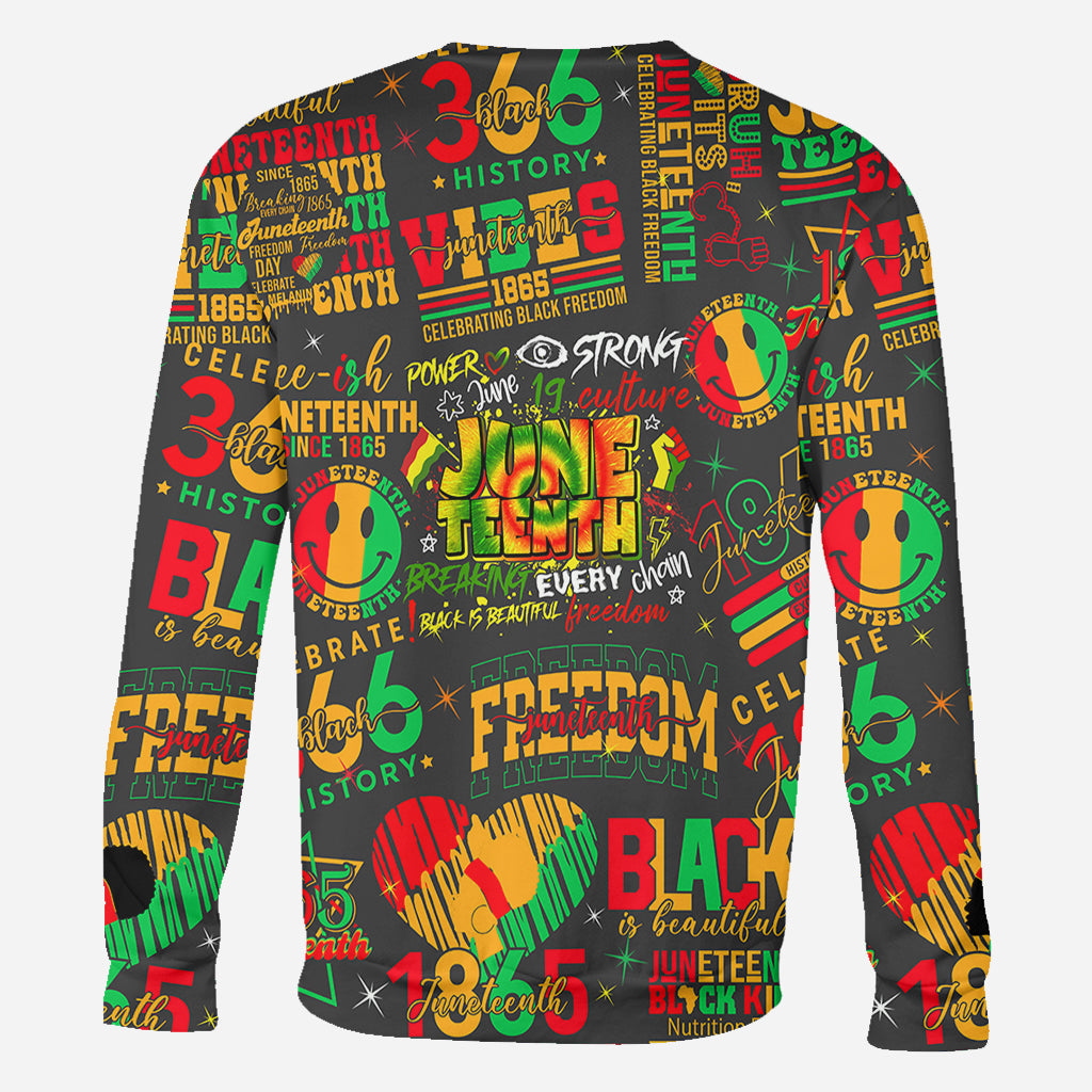 Personalized Juneteenth All-Over Shirt Custom Design for Dad All Over Shirt GradoCreations