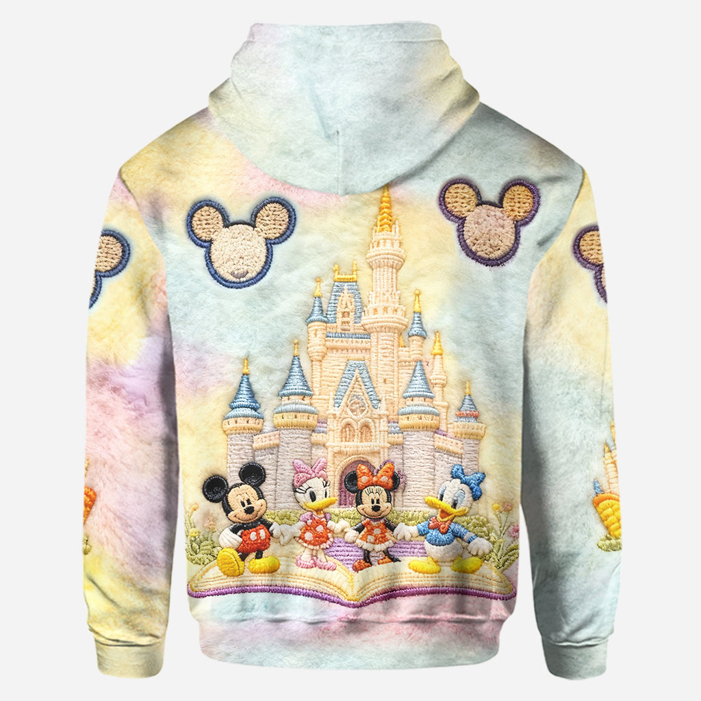 Personalized Disney Castle Hoodie and Leggings Set | Custom Name Gift for Kids Hoodie & Leggings GradoCreations