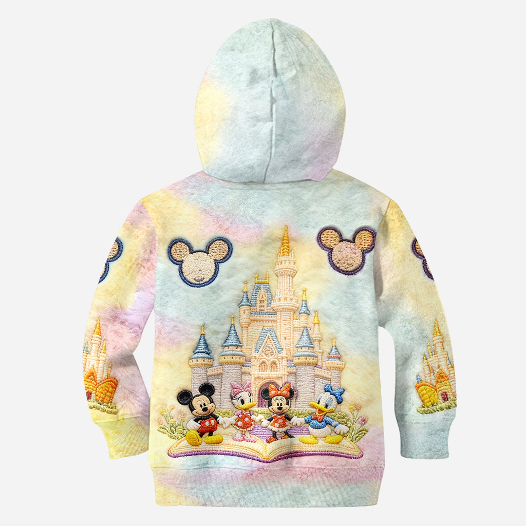 Personalized Disney Castle Hoodie and Leggings Set | Custom Name Gift for Kids Hoodie & Leggings GradoCreations