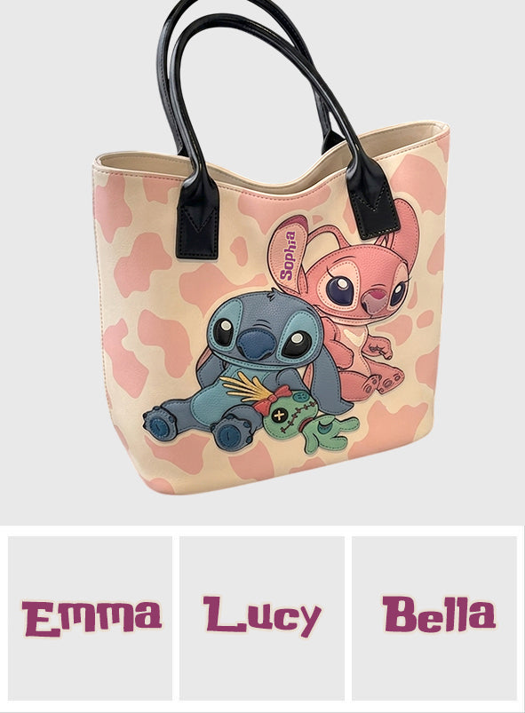 Personalized Ohana Tote Bag with Custom Name for Disney Fans Tote Bag GradoCreations