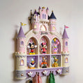 Personalized Disney Castle Key Rack Custom Shaped Wall Organizer Gift Custom Shaped Key Rack GradoCreations