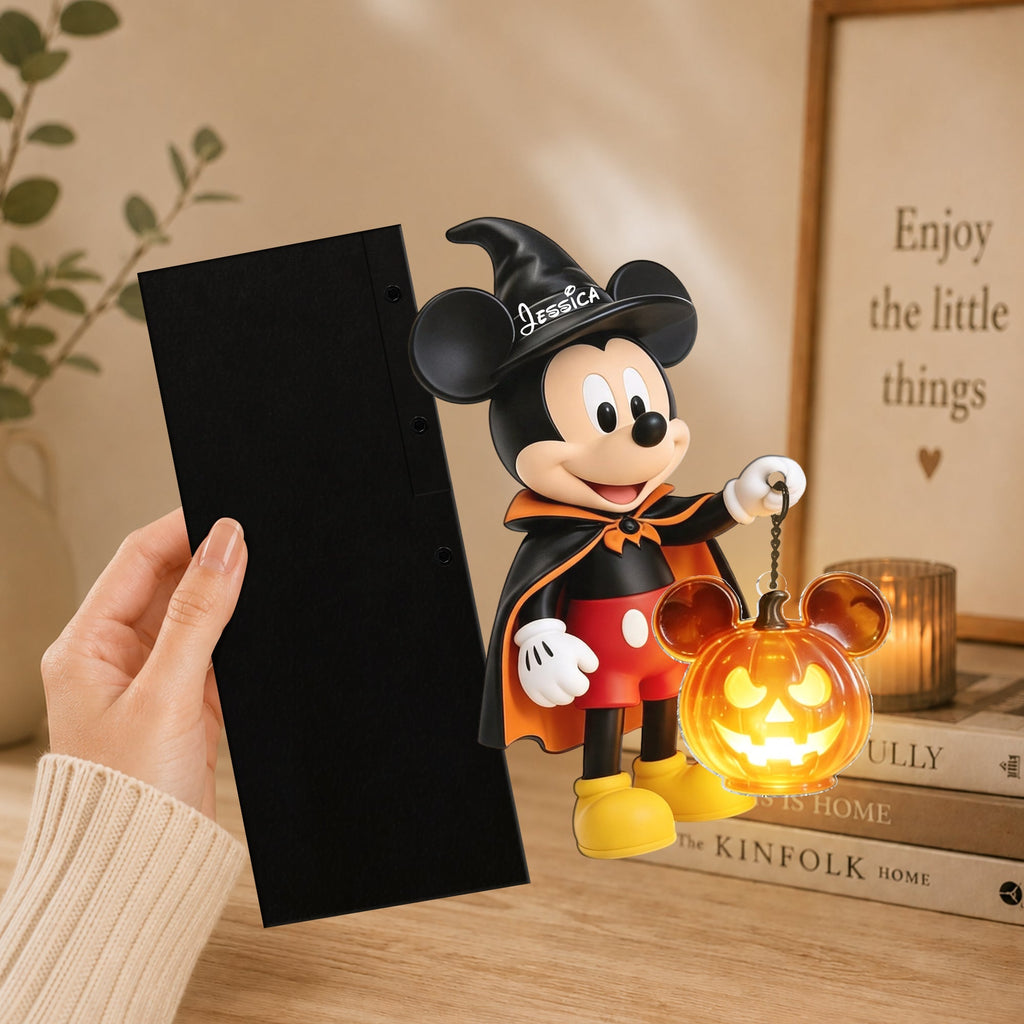 Personalized 3D Bookshelf Lamp Custom Mouse Design Gift Bookshelf Lamp GradoCreations
