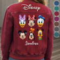 Personalized Disney Themed Bomber Jacket Custom Name Gift Bomber Jacket GradoCreations