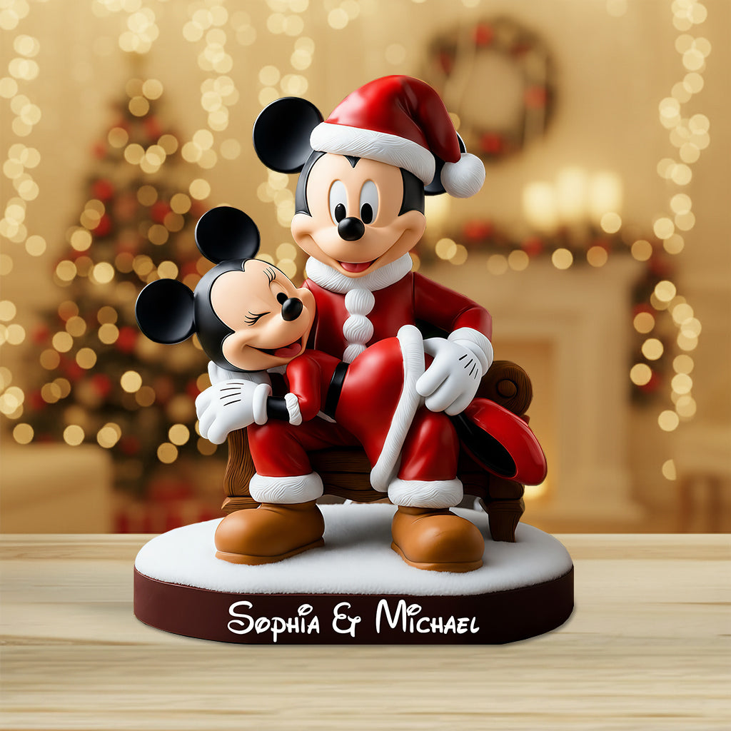 Personalized Mouse Couple Custom Shaped Acrylic Plaque Gift Custom Shaped Acrylic Plaque GradoCreations