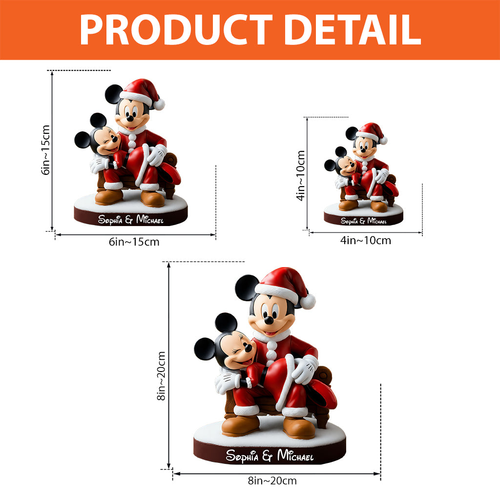 Personalized Mouse Couple Custom Shaped Acrylic Plaque Gift Custom Shaped Acrylic Plaque GradoCreations