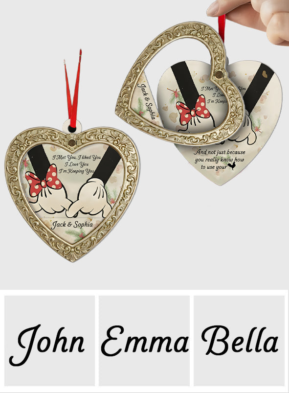 Personalized Flip Ornament Custom Rotating Design Gift for Christmas Flip Ornament GradoCreations
