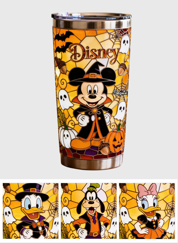 Personalized Halloween Mickey Mouse Tumbler Custom Drinkware Gift Tumbler GradoCreations