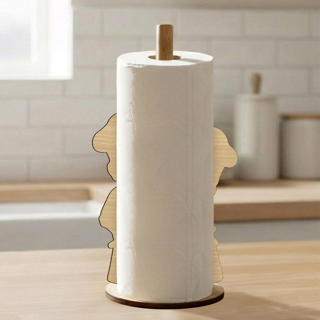Personalized Up Movie Paper Towel Stand Couples Gift for Kitchen Paper Towel Stand GradoCreations