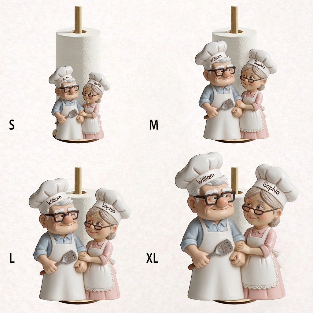 Personalized Up Movie Paper Towel Stand Couples Gift for Kitchen Paper Towel Stand GradoCreations