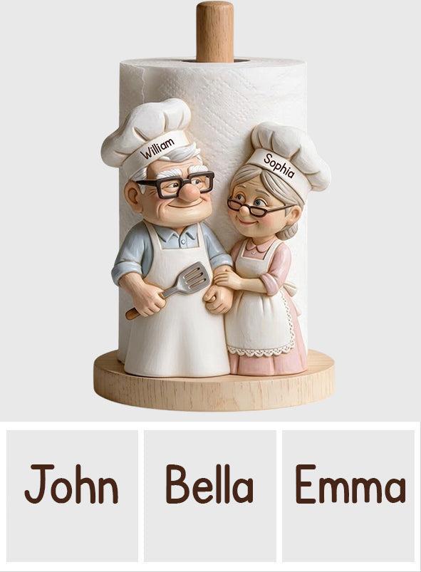 Personalized Up Movie Paper Towel Stand Couples Gift for Kitchen Paper Towel Stand GradoCreations