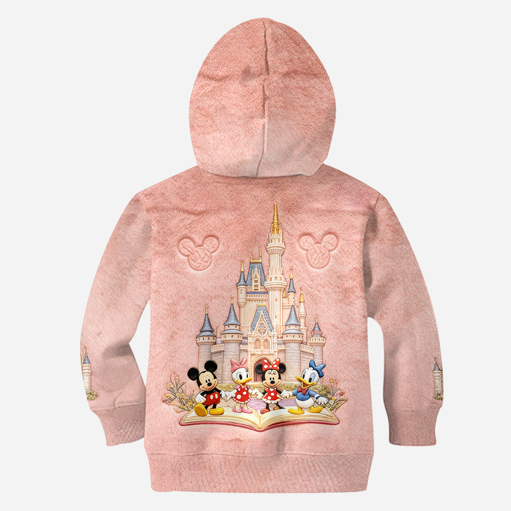 Personalized Disney Castle Mouse Hoodie & Leggings Set for Kids Hoodie & Leggings GradoCreations