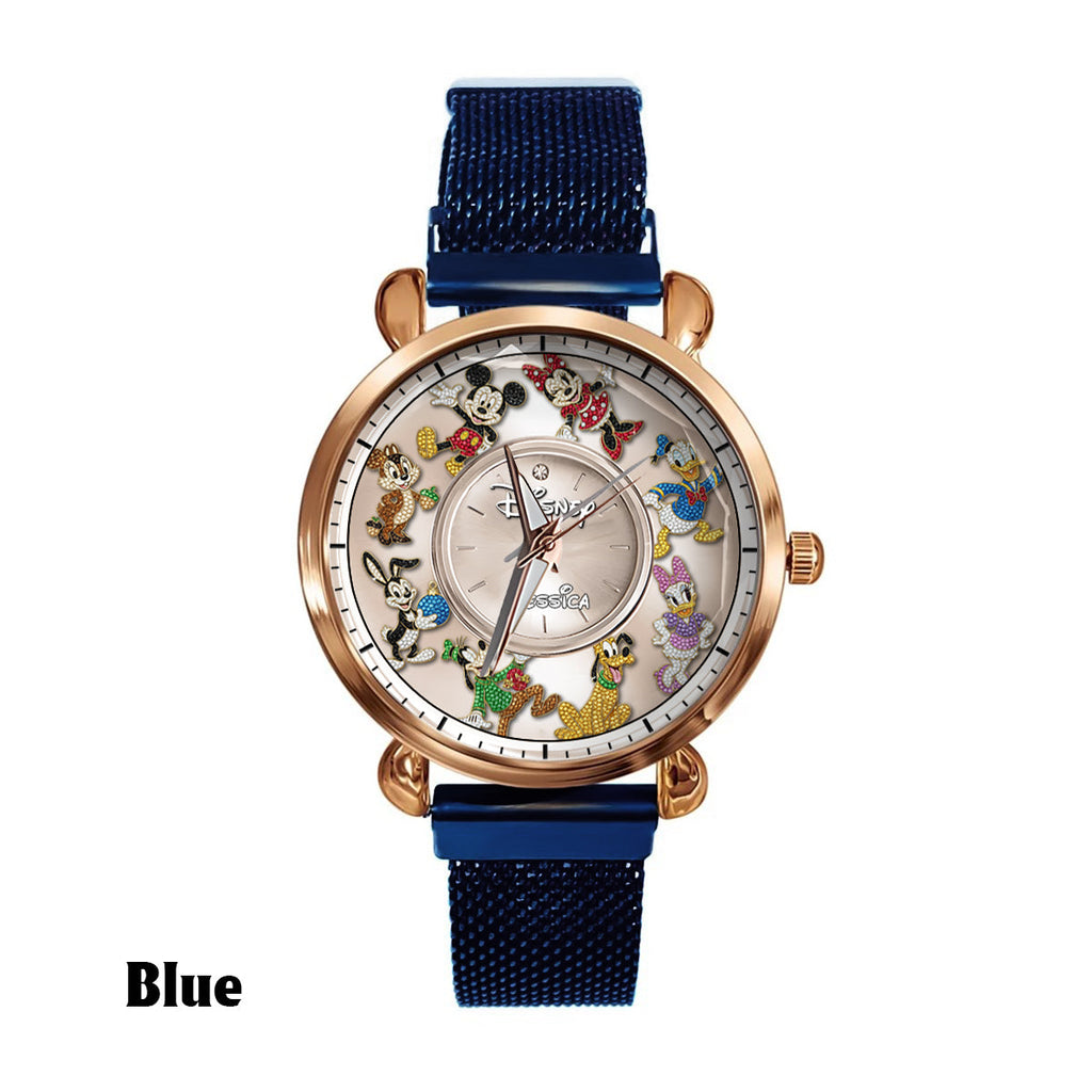Personalized Disney Mouse Women Hand Watch Custom Name Gift Women Hand Watch GradoCreations